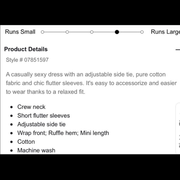 EXPRESS Ruffle Sleeve Stripe Lined Faux Wrap Dress, Size L - Picture 2 of 10